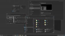 Grey Eve windows theme