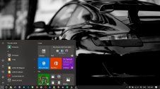Dark Cars windows theme