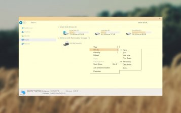 Sunrise Theme Desktop